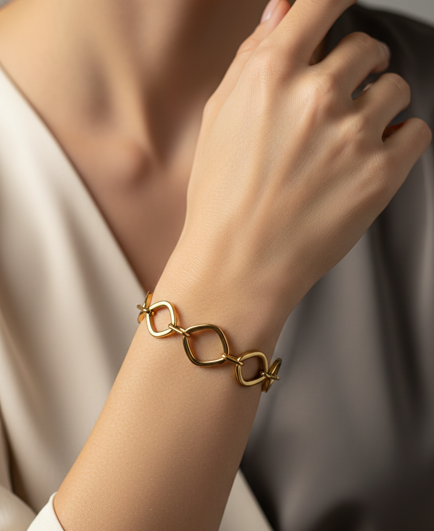 Golden Continuum Bracelet
