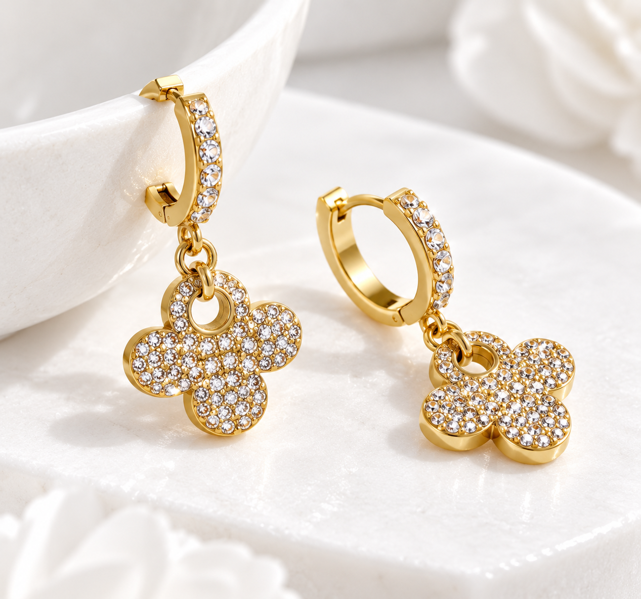 Clover Glow Earrings