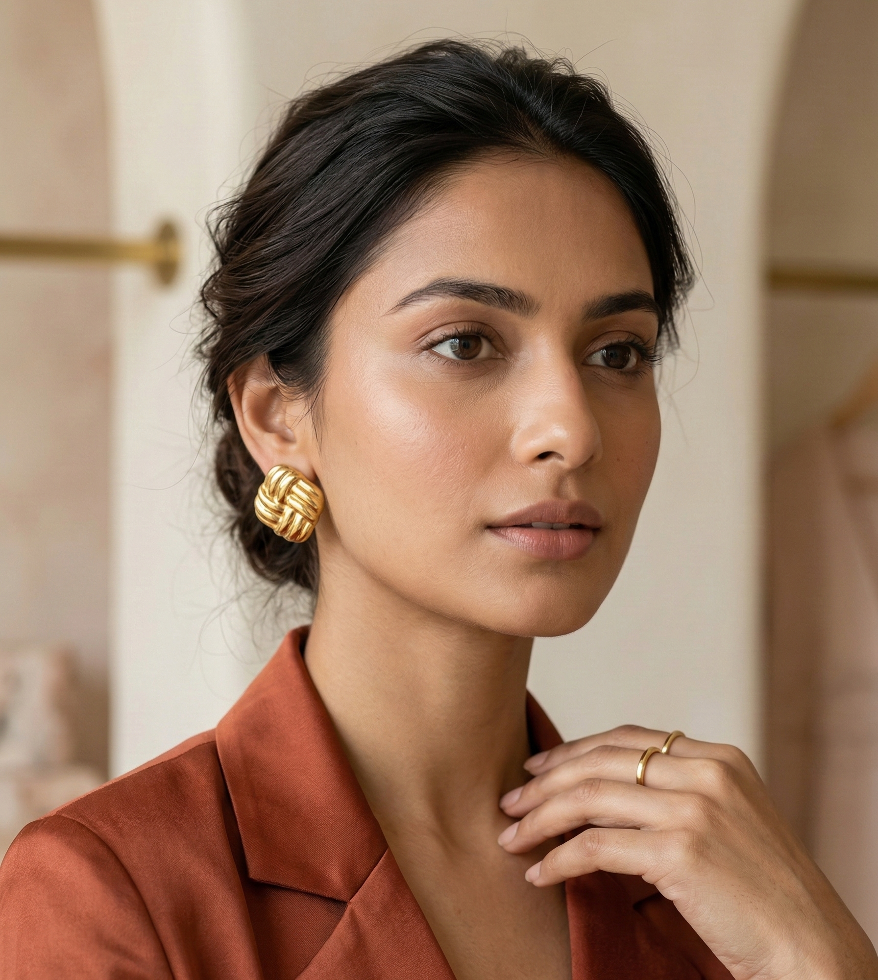 Aurelia Knot Earrings