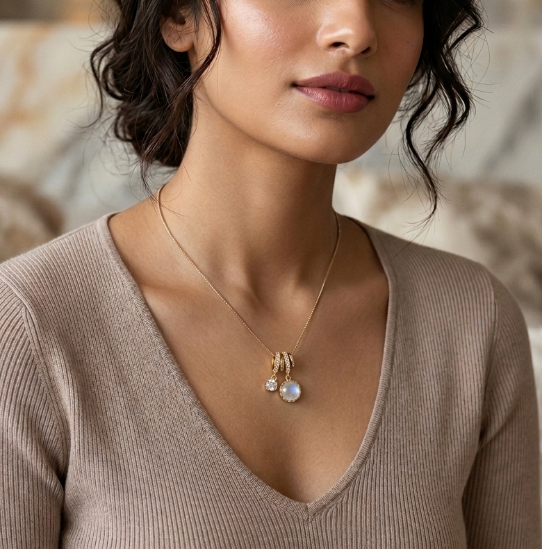 Celeste Charm Necklace