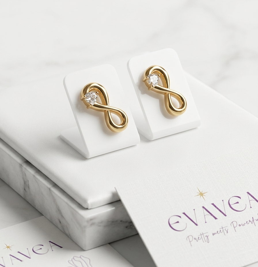 Infinity Glow Studs