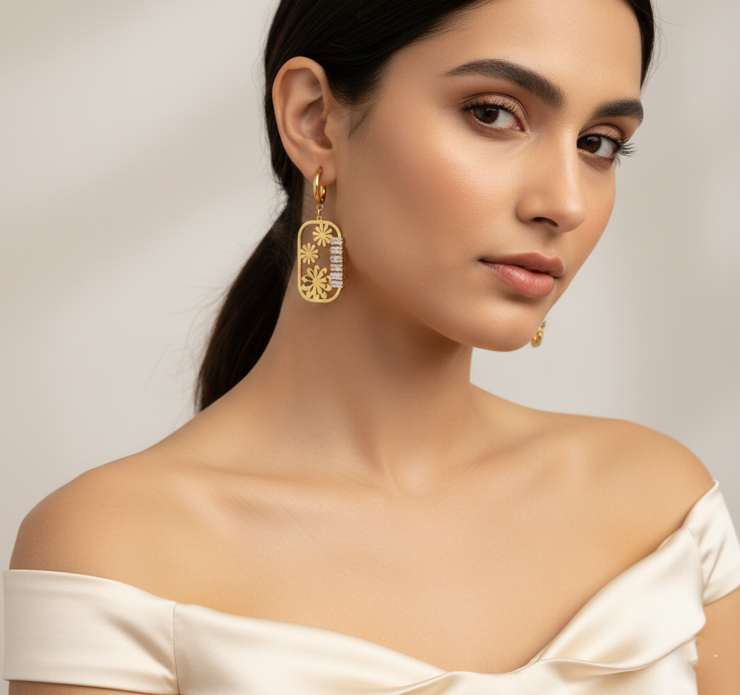 Blossom Frame Earrings