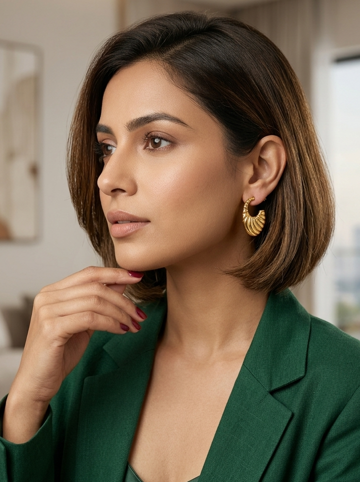 Molten Curve Hoops