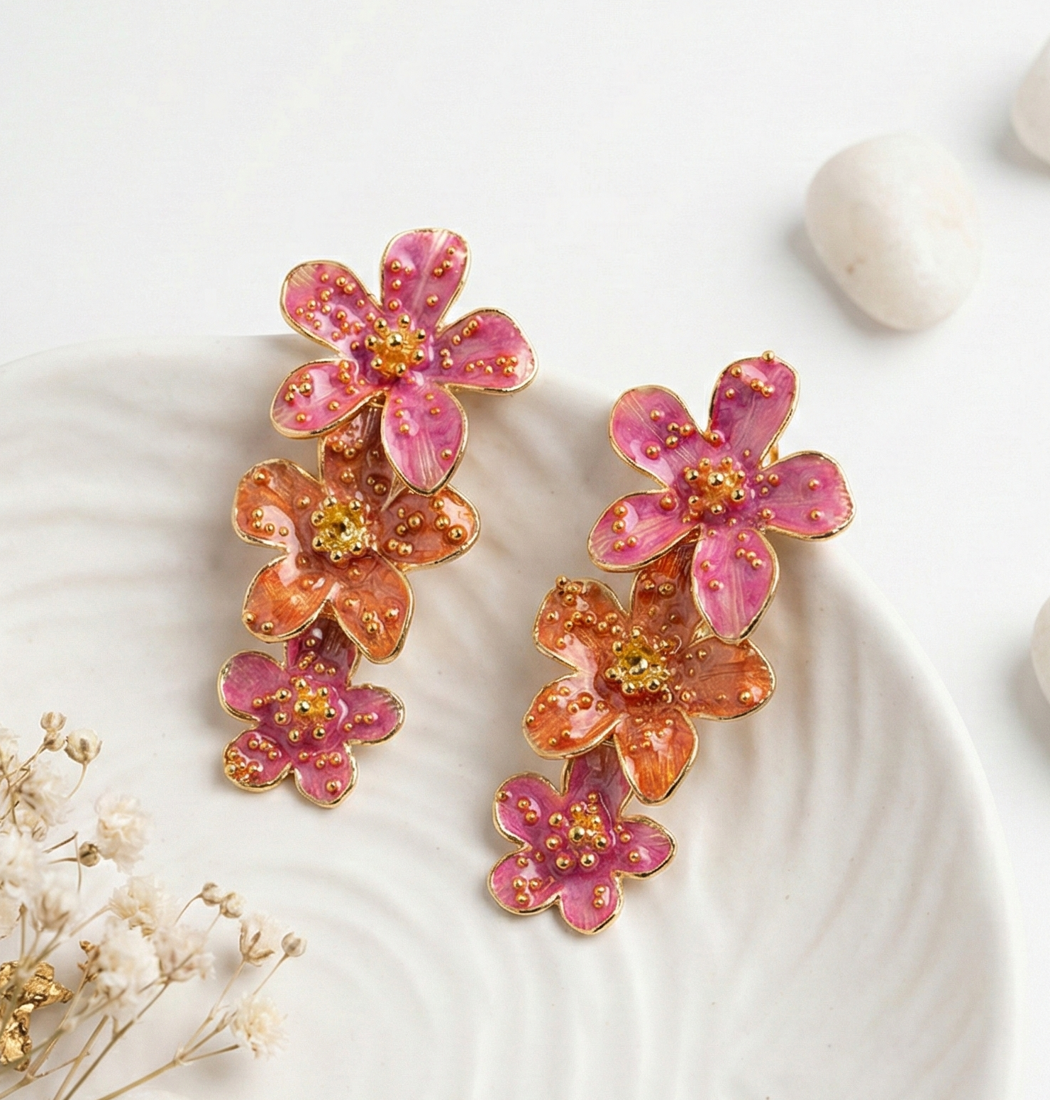 Pink & Peach Floral