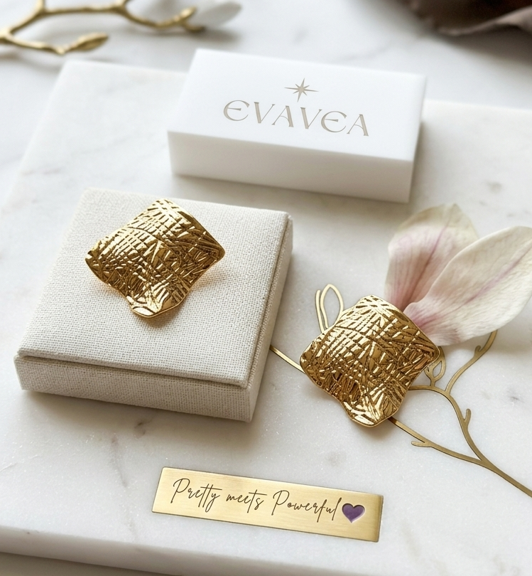 Luxe Texture Studs
