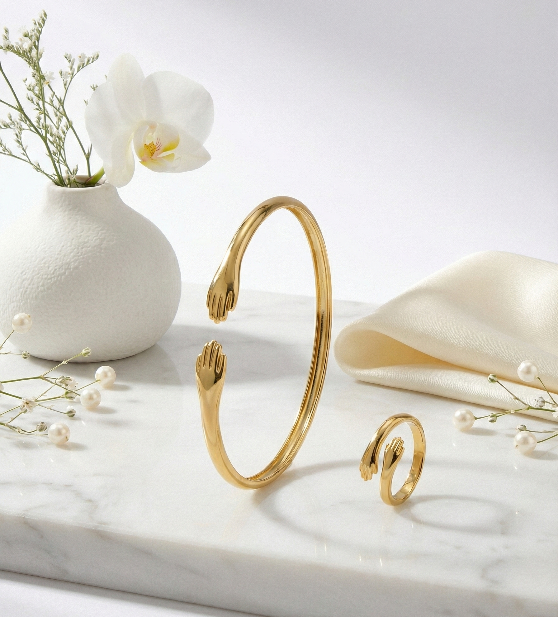 The Promise Set (Cuff with Ring)