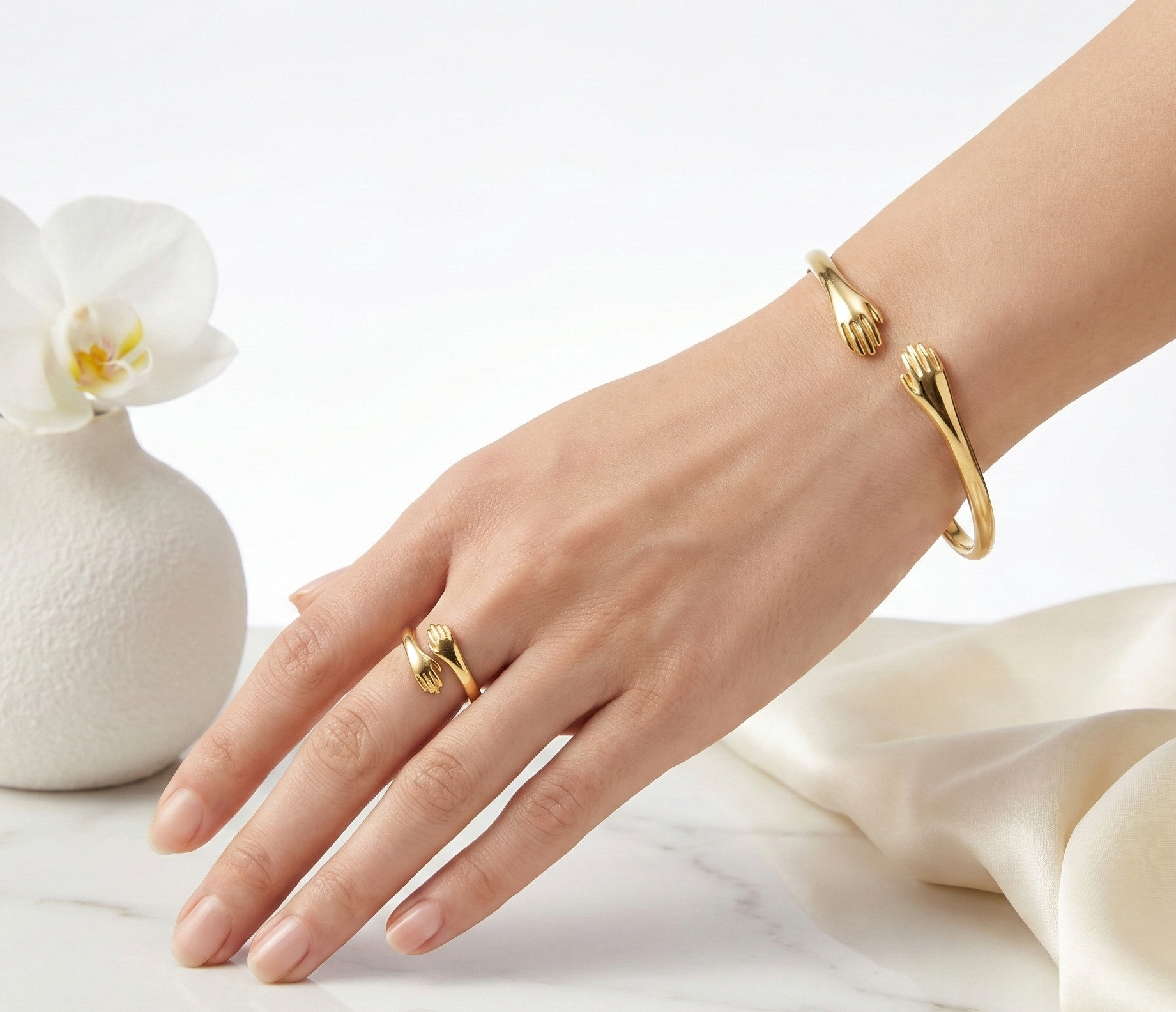 The Promise Set (Cuff with Ring)