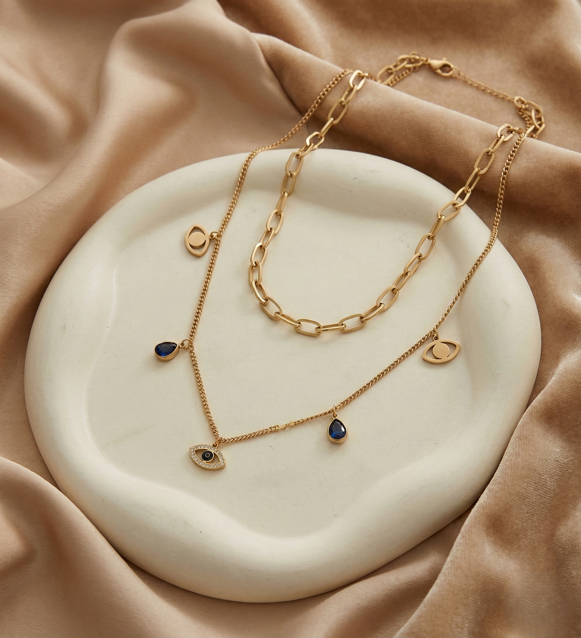 The Azure Guardian Neckpiece