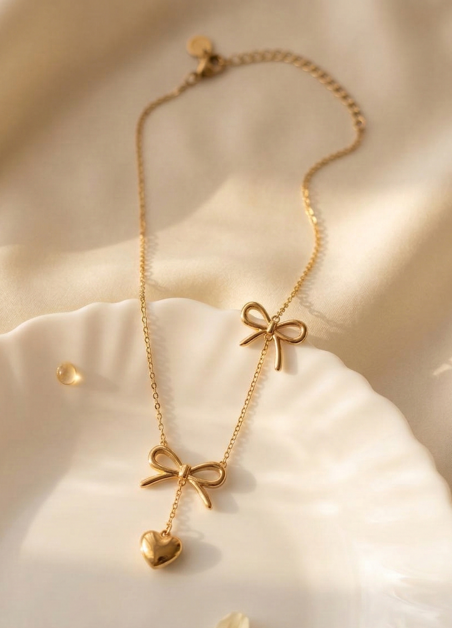 Sweetheart Bow Necklace