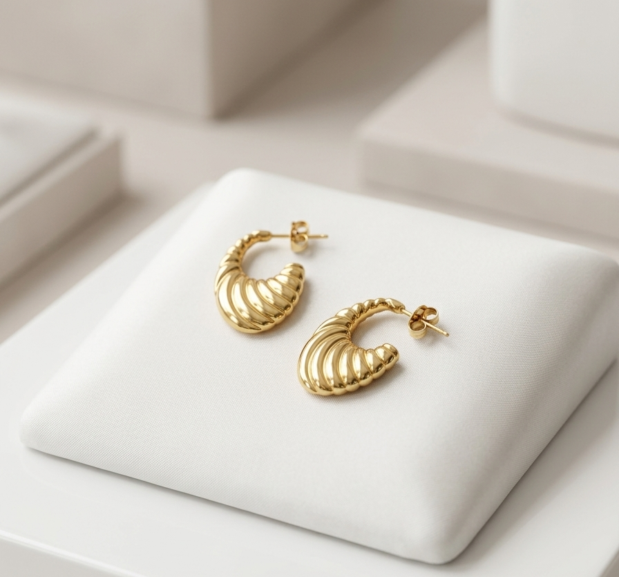 Molten Curve Hoops