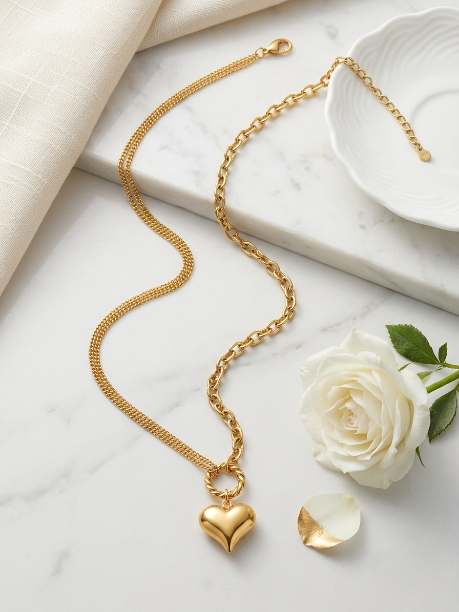 Heartline Necklace