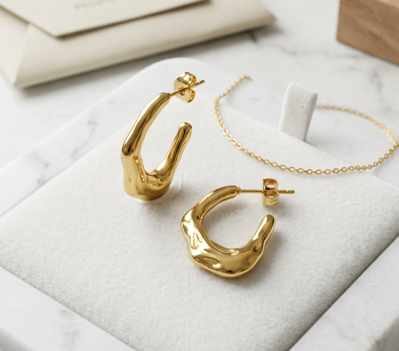 Aurelia Sculpt Hoops