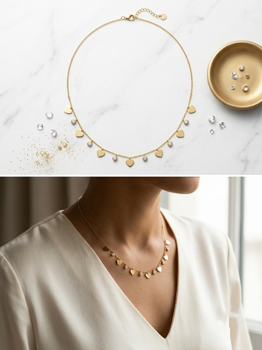 Heart Spark Necklace
