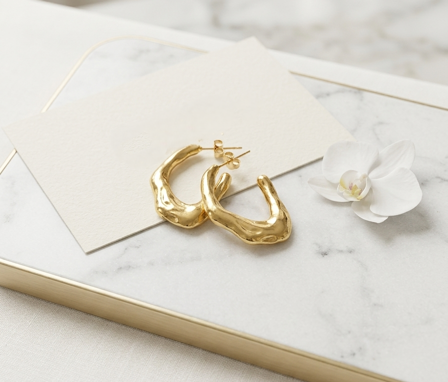 Aurelia Sculpt Hoops