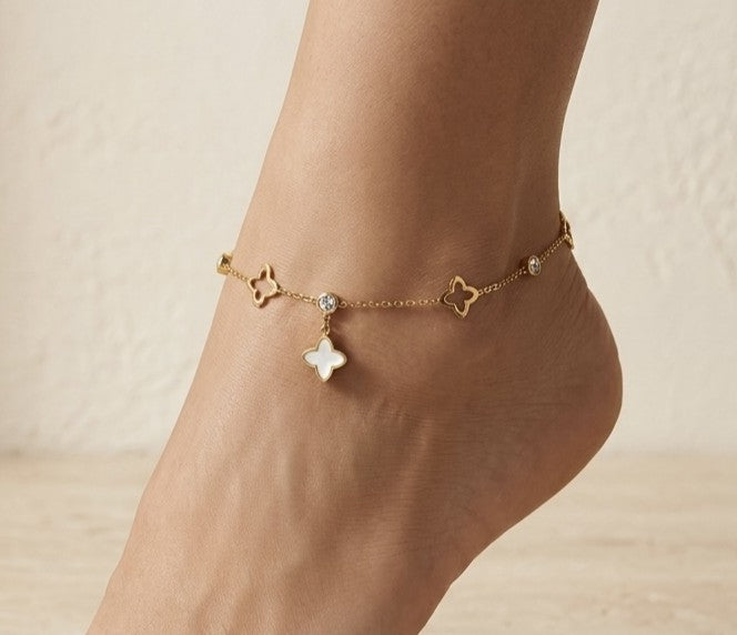 Starlight Bloom Anklet