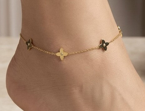 Bloom Charm Anklet