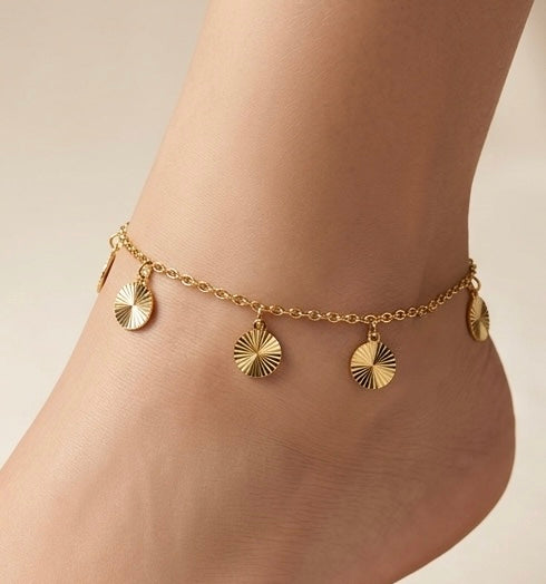 Sunray Charm Anklet