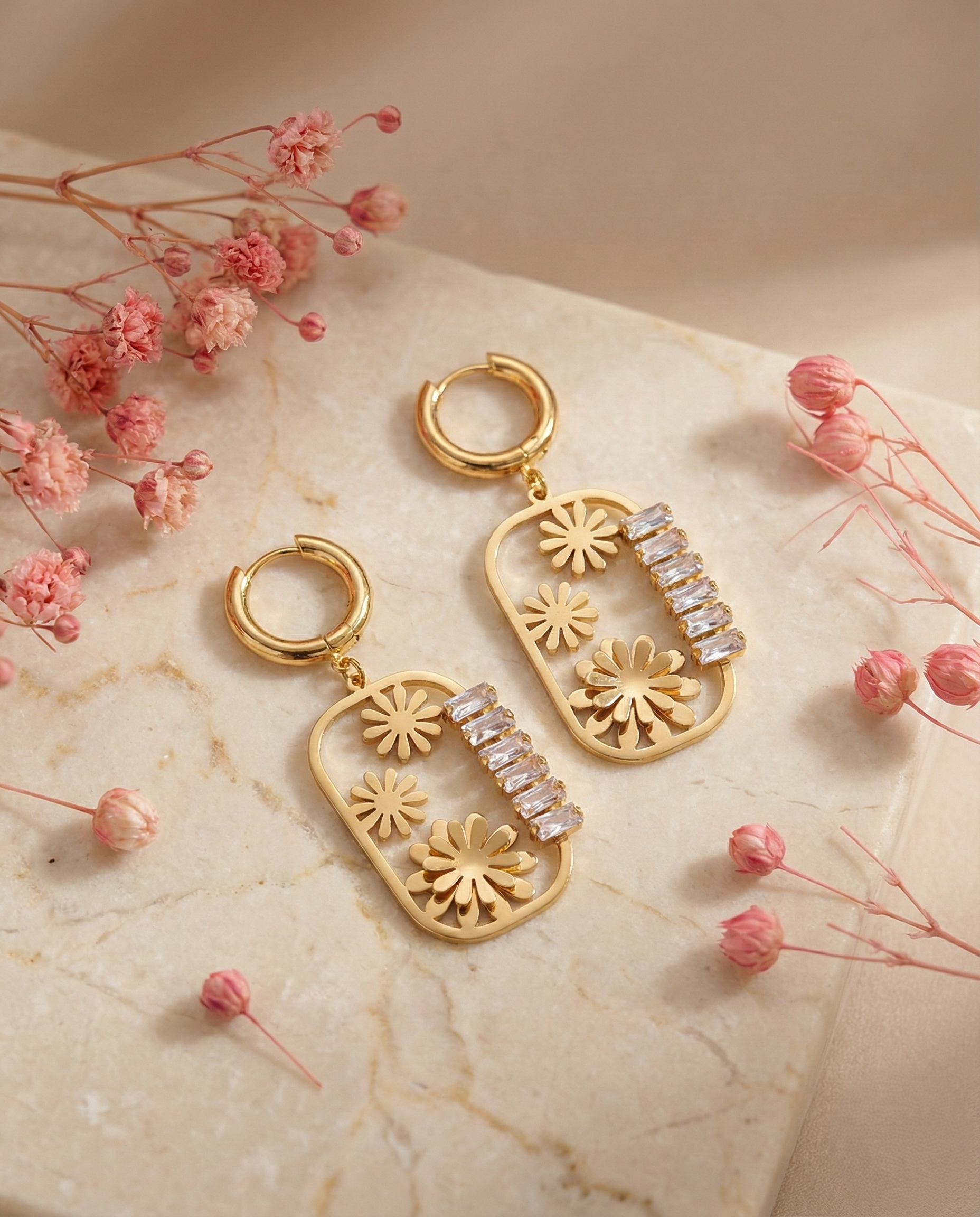 Blossom Frame Earrings